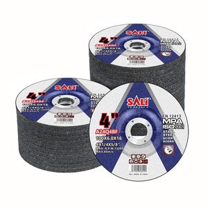 Sali 200 gói 4 inch độ cứng cao Mài bánh xe OEM Hỗ trợ đĩa mài mòn cho mục đích chung kim loại & thép không gỉ - Product Image 1