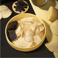 Calbeas 60g de chips de pommes de terre aromatisées à la truffe noire Snack alimentaire soufflé avec sac d'emballage de goût salé Snack de fruits et légumes