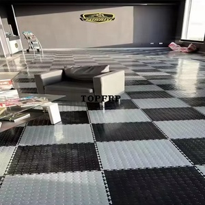 Factory Price Interlocking PVC Floor <b>Tile</b> Heavy Duty <b>Plastic</b> Flooring - Product Image 5