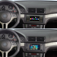 Système MP5 pour voiture, Carplay, Android Auto, WiFi, Bluetooth, Aux, radio FM, lecteur DVD Android pour voiture, unité principale pour BMW E39