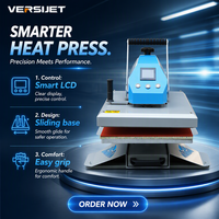 Presse à chaud semi-automatique Versijet VPM6040 40x60 pour l'impression de vêtements et de t-shirts – Nouveauté
