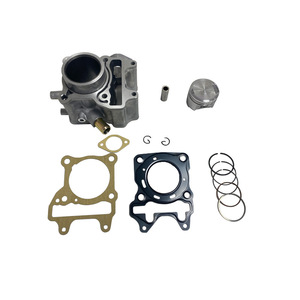 Accessoires et pièces pour moto, kit cylindre moteur pour moto NSS125 avec piston de 52,4 mm en alliage d'aluminium argenté - Product Image 1