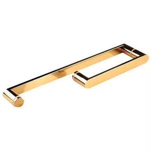 Manija Personalizable Moderna en Forma de L para Puerta de Ducha, Acero Inoxidable, Fácil Instalación, 1 Año de Garantía, para Baños de Hotel - Product Image 1