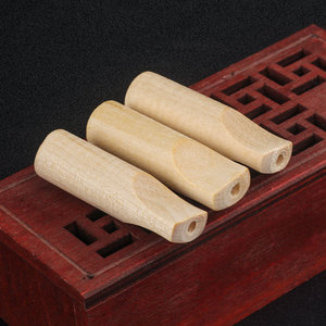 1cm xì gà Phát Ngôn gỗ rắn tùy chỉnh gói thủ công bằng gỗ Lọc tay cuộn thuốc lá người đàn ông nhỏ hút thuốc Bộ - Product Image 2