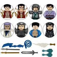 Ensemble de 8 mini-figurines Nezha de qualité professionnelle pour le sourcing mondial – Fournisseur fiable de jouets de construction Eastern Hero Bricks