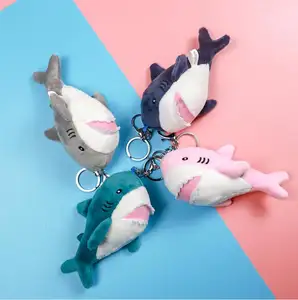 Cute Shark Plush Toys Keychain, Stuffed Animals Kids Toys Kids and Adult Gift Hanging Ornament Shark Keychain Bag Pendant