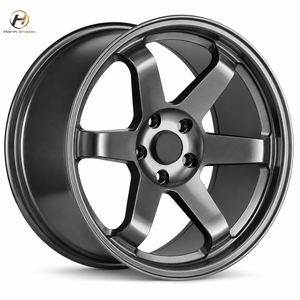 Jantes en aluminium forgé 6061-T6 classiques à 6 branches de 18 à 24 pouces, finition noir mat, jantes de performance pour Nissan GTR, Toyota Supra, <span class=keywords><strong>BMW</strong></span> - Product Image 3