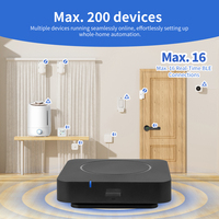 Passerelle intelligente Matter Hub pour la maison connectée, contrôle sans fil 2.4G/5G WiFi Zigbee BLE, surveillance Smart Life avec Alexa Tuya Smart Matter Gateway