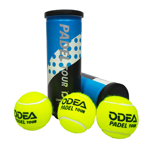Pelota <span class=keywords><strong>de</strong></span> Pádel ODEA 2024, 45% Lana, Nuevo Diseño, Calidad Premium, Caucho Natural Presurizado para Entrenamiento <span class=keywords><strong>de</strong></span> Adultos, Aplicaciones Deportivas - Product Image 1