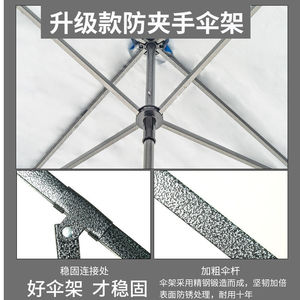 Sombrilla de aluminio a rayas para exteriores, paraguas de <span class=keywords><strong>Patio</strong></span> a rayas con botón pulsador, inclinación y manivela, color azul marino, 9 pulgadas
