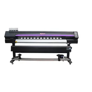 Discount price for1.8m 6 feet eco solvent printer with 1 XP600 or 3200 print head