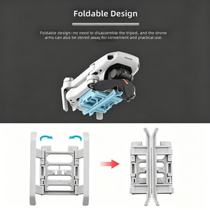 Protectores de Patas Plegables de Plástico para Mavic <span class=keywords><strong>Mini</strong></span> <span class=keywords><strong>2</strong></span>/SE, Instalación sin Herramientas, Protección Antideslizante para Drones - Product Image 5
