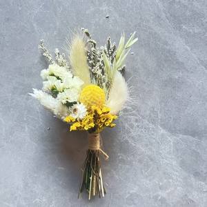 Bouquet di Fiori Secchi Mini con Steli, Fiori Secchi Boho per Decorazioni Fai-da-Te, Mazzi di Fiori Secchi per Matrimoni - Product Image 1