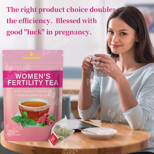 HOT SALA Women Fertility Teebeutel Natürliche Ernährung mit Bio-Chaste berry & Red Raspberry Leaf zur Unterstützung der Empfängnis <span class=keywords><strong>Ovulation</strong></span> - Product Image 6
