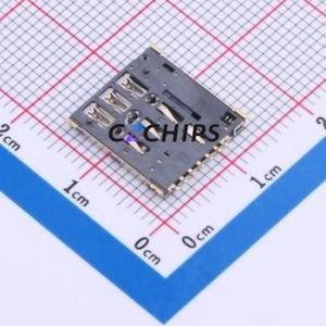 SMN-303A-ACP7 SIM Card Connector SMD Connector Self-Return Type Nano SIM Card Card Holder With Card Detection - Product Image 2