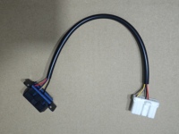 Cable de Diagnóstico Adaptador OBD para Tesla Model S Pre 2015, Arnés de Cableado de 12 Pines