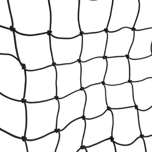 越野车货物网-3x4英尺重型网状方形蹦极网，带12个挂钩