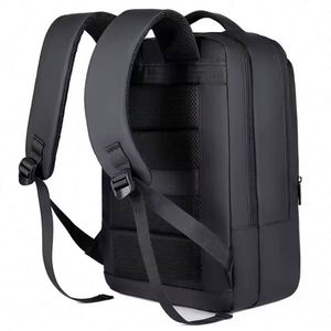 Mochilas de muestra gratis para hombres, mochila universitaria, mochila de viaje para portátil con puerto de carga USB, bolsa para computadora - Product Image 3