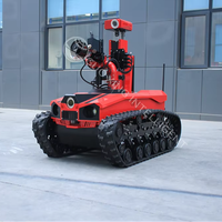 Robot Pemadam Kebakaran Elektronik Besar Internasional Guoxing RXR-M80D-13KT yang Fleksibel