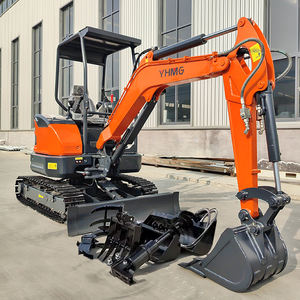 2500Kg Mini Graafmachine Dieselmotor Volledig-Hydraulische Cabine Met Bevestiging Mini Digger Kubota Huishouden Te Koop - Product Image 2