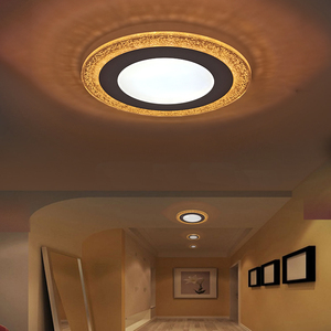 Chất lượng tốt 3 + 3 Wát màu sắc đôi Trần lõm Gắn Vòng RGB LED Bảng điều chỉnh ánh sáng - Product Image 6