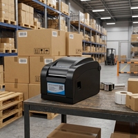 Imprimante d'étiquettes thermiques CSN-350B 80 mm avec USB RS232 LAN pour la logistique d'expédition de codes-barres en stock
