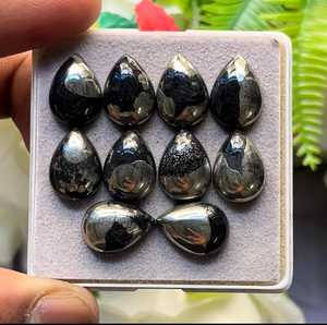 Natural apache <b>gold</b> <b>Flat</b> <b>Back</b> cabochons, Size- 10x14 mm, 10 Piece lot Loose Gemstones for Jewelry Making - Product Image 6