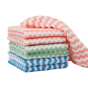 Chiffon de nettoyage en microfibre haute densité personnalisé, lingettes de table imprimées en couleur, torchons de cuisine pour un nettoyage durable - Product Image 5