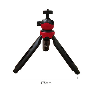 Mini trépied pour appareils photo, projecteurs, support pliable télescopique, 175mm, équipement de diffusion en direct à dégagement rapide - Product Image 1