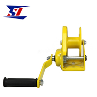 Treuil manuel en acier robuste ROHO à blocage automatique pour remorque, levage de bateaux, usage industriel et domestique, 50m max, 2600LBS, garantie 3 ans