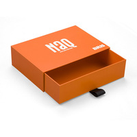 Boîte d'Emballage Cadeau Rigide Coulissante en Carton de Luxe avec Logo Personnalisé