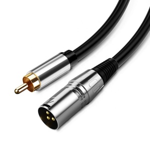 Câble audio <span class=keywords><strong>RCA</strong></span> mâle vers <span class=keywords><strong>XLR</strong></span> mâle, <span class=keywords><strong>cordon</strong></span> mono <span class=keywords><strong>RCA</strong></span> 3 broches vers <span class=keywords><strong>XLR</strong></span> mâle pour mixeur, amplificateur, haut-parleur - Product Image 4