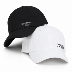 Casquette de baseball unisexe à visière plate, de haute qualité, 6 panneaux, sportive, impression personnalisée, réglable, streetwear - Product Image 1