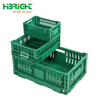Mini caisses de rangement pliables en plastique colorées de petite taille pour la promotion