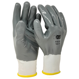 EDIS E52.07 guanti di sicurezza a trama liscia in poliestere ispessito equipaggiamento protettivo resistente - Product Image 1