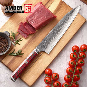 <span class=keywords><strong>Cuchillos</strong></span> Gyuto Japoneses <span class=keywords><strong>de</strong></span> Acero Damasco <span class=keywords><strong>de</strong></span> 67 Capas <span class=keywords><strong>de</strong></span> Calidad Superior, Forjados a Mano, Extra Afilados, <span class=keywords><strong>Precio</strong></span> <span class=keywords><strong>de</strong></span> Fábrica <span class=keywords><strong>para</strong></span> Cocina - Product Image 2