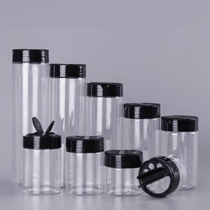 <span class=keywords><strong>Contenitore</strong></span> da cucina in plastica <span class=keywords><strong>per</strong></span> animali domestici <span class=keywords><strong>per</strong></span> spezie saliera barattoli di erbe e spezie Flip Top Shaker bottiglie - Product Image 6