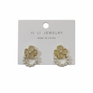 All'ingrosso Piuma di Prugna Messicana & Argento Perle Gioielli di Moda Boemia Regalo per le Donne - Product Image 2