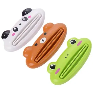 1 pièce Distributeur de dentifrice multifonctionnel en forme d'animal mignon, pour tubes de salle de bain, article ménager - Product Image 1