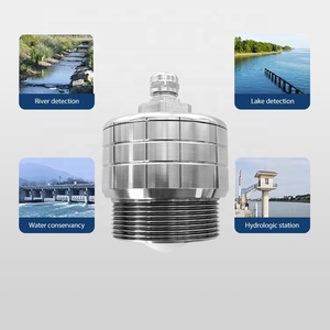 Misuratore di livello del fiume Radar POM/lega di alluminio/sensore di livello dell'acqua in acciaio inossidabile 76 ~ 81GHz misuratore di frequenza per la misurazione - Product Image 5