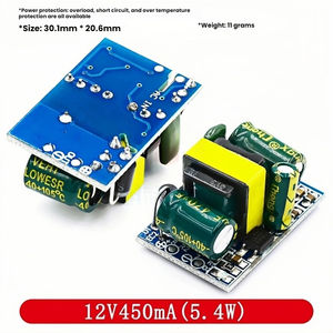 AC-DC 5V 700mA 12V 300mA 3.5W Module d'alimentation à interrupteur isolé convertisseur abaisseur Module abaisseur 220V tourner 5V/12V - Product Image 5