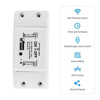 Interrupteur intelligent Wi-Fi Chuyun Tuya 2026 pour la maison connectée, application de contrôle de l'éclairage, disjoncteur, relais intelligent