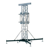 PLUSTRUSS Support au sol en aluminium Truss Lift Tower Stage Truss Display Système de levage