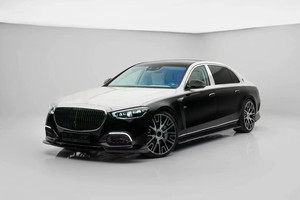ชุดแต่งตัวถังรถยนต์ Mercedes W223 Maybach อัพเกรดคาร์บอนไฟเบอร์ สไตล์ MSY  ลิ้นกันชนหน้า ดิฟฟิวเซอร์ สปอยเลอร์ สภาพใหม่ - Product Image 2