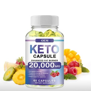 Vitamine Keto Capsules Pillen-Premium Frambozenketonen Bevordert Ketose Voor Vrouwen En Mannen Ondersteunt Keto Dieet Groene Thee Capsules - Product Image 1
