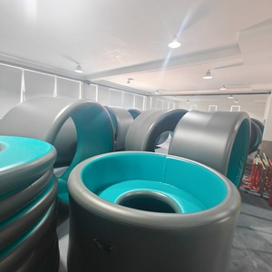 Bain à remous gonflable portable avec sièges, jacuzzi extérieur DWF pour 4 personnes, idéal pour hôtel, maison, jardin, vente en gros - Product Image 3