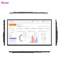 Tableau numérique intelligent de 100 pouces avec écran tactile, panneau interactif électronique, tableau blanc pour salle de classe et entreprise