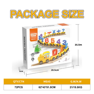 Lucky Toys 31pcs Magnetic Digital <strong>Train</strong> Dragging Building Blocks Toy Car <strong>Magnet</strong> Game Magnetic Game for Kids - Product Image 5