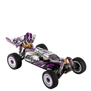 Neuestes <span class=keywords><strong>Wltoys</strong></span> 124019 1/12 2,4GHz <span class=keywords><strong>RC</strong></span>-Auto 60km/h Hochgeschwindigkeits-Rennwagen Zinklegierung-Getriebe Offroad-Drift-Auto - Product Image 2