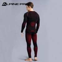 Conjunto de Ropa Interior Térmica para Esquí Alpine PRO para Hombre, 2 Piezas, Transpirable, de Secado Rápido, para Invierno, Deportes, Ropa Interior Larga para la Nieve